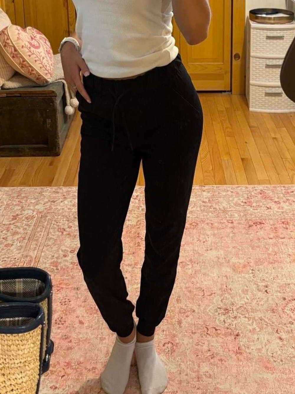 Black Women's Jogger Pants - Comfortable Everyday Style